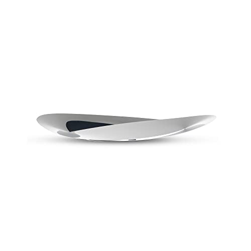 Alessi "Octave" Bread And Breadstick Basket in 18/10 Stainless Steel Mirror Polished, Silver Alessi