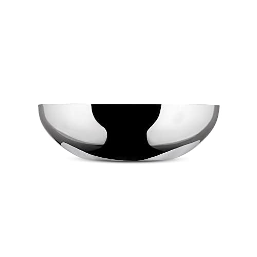 Alessi"Double" Bowl, Large, Silver Alessi