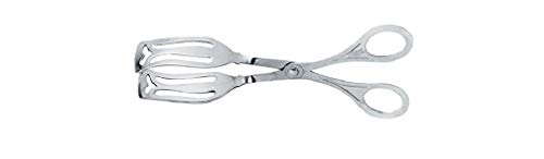 Alessi Pastry Tongs, Silver Alessi