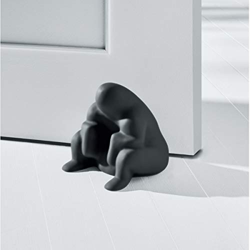 Alessi Dédé Doorstop, Black Alessi