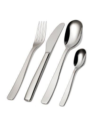 A Di Alessi"Knifeforkspoon" 24-Piece Set, Mirror Polish Alessi