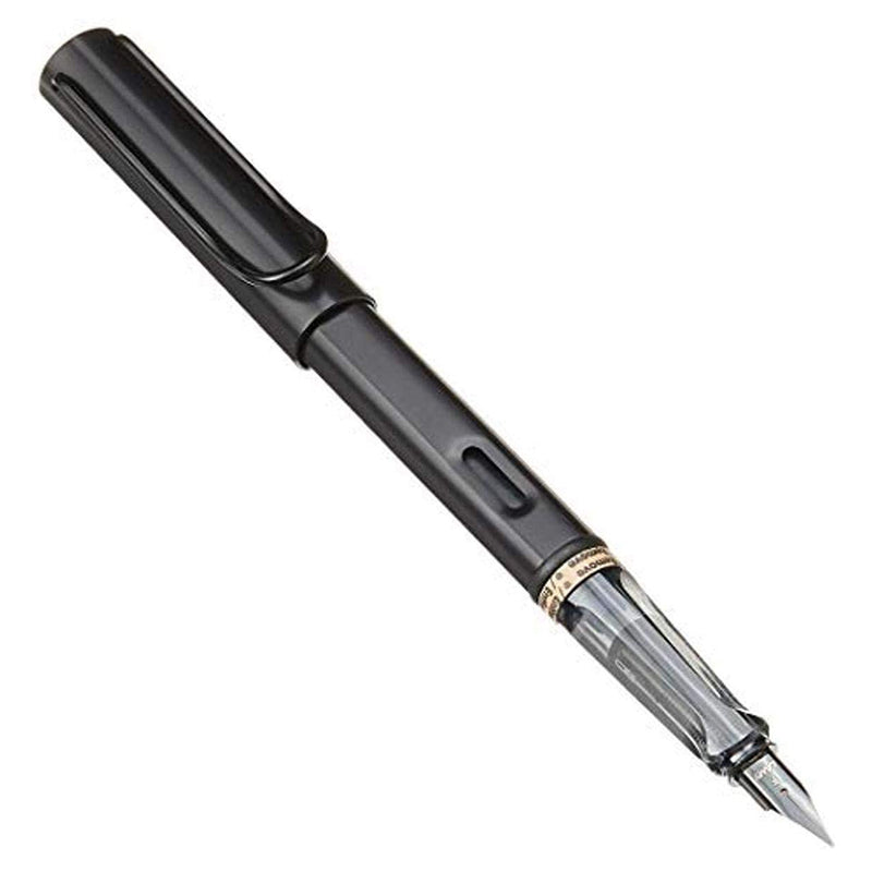 Lamy AL-Star Fountain Pen + 5 Black Ink Cartridges Lamy