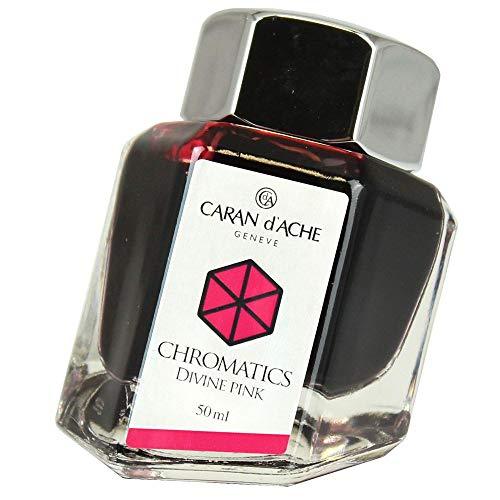 Caran d'Ache 50ml Chromatics Ink Bottle - Divine Pink Caran d'Ache