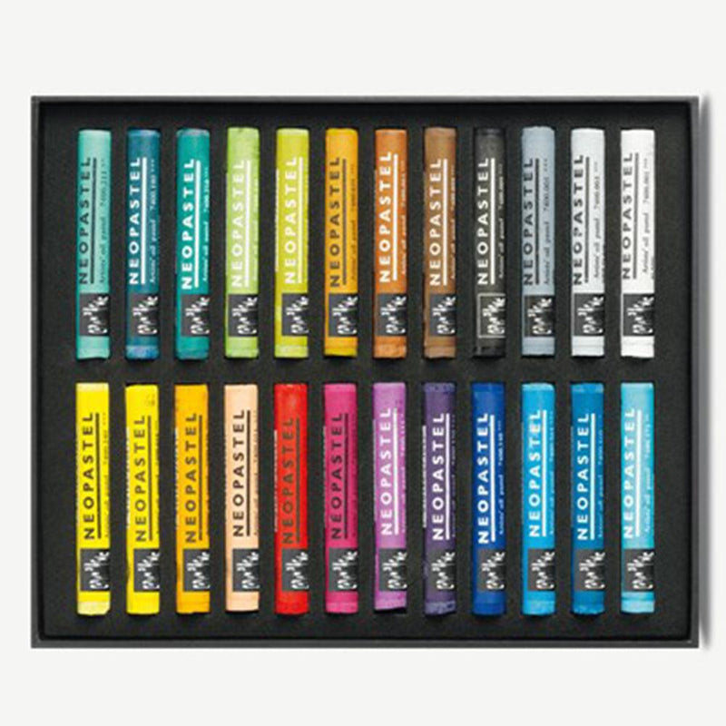 Caran D'ache Neopastel Oil Pastels Set Of 24 (7400.324) Caran d'Ache