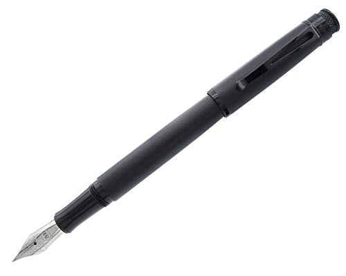 Retro 51 Tornado Fountain Pen, Matte Black Stealth, Extra Fine Nib (VRF-1701) Retro 51