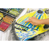 Caran d'Ache Neocolor II Water-Soluble Pastels, Wooden Gift Box - 84 Colors Caran d'Ache