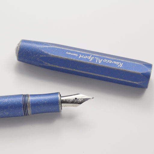 Kaweco AL Sport Fountain Pen Blue Stone Washed EF (Extra Fine) Kaweco