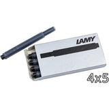 Lamy Black T10 Fountain Pen Ink Cartridges 4 Packs (LAM-T10-BLK4PAC) Lamy
