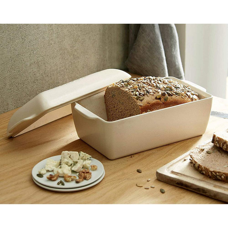 Emile Henry Linen Bread Loaf Baker, 11.02 x 5.12 x 4.72in Emile Henry