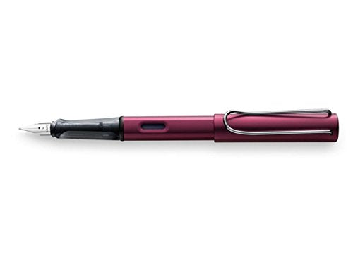 Lamy AL-Star Fountain Pen (M) & 5 Black Ink Cartridges LAMY
