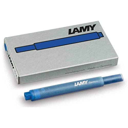 Lamy Cartridges Refill, Blue, 5 Pack (T10BL) LAMY