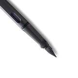 LAMY Safari Fountain Pen in Matt Black Umbra - Medium Nib Size Lamy