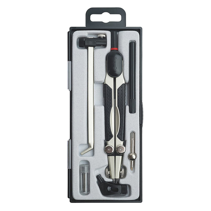 Rotring 676560 Compact Giant Universal Compass Set with Lead Box Rotring
