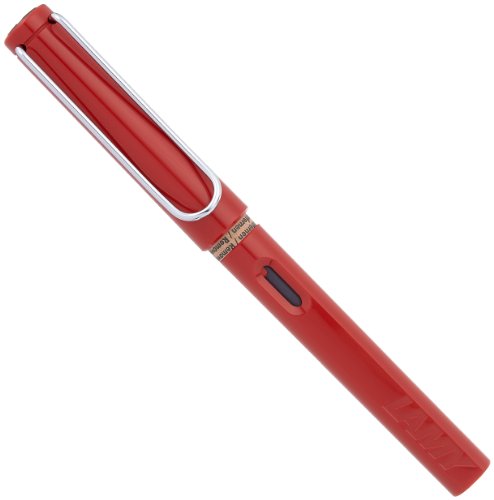 Lamy Safari Fountain Pen, Red (L16F) Lamy