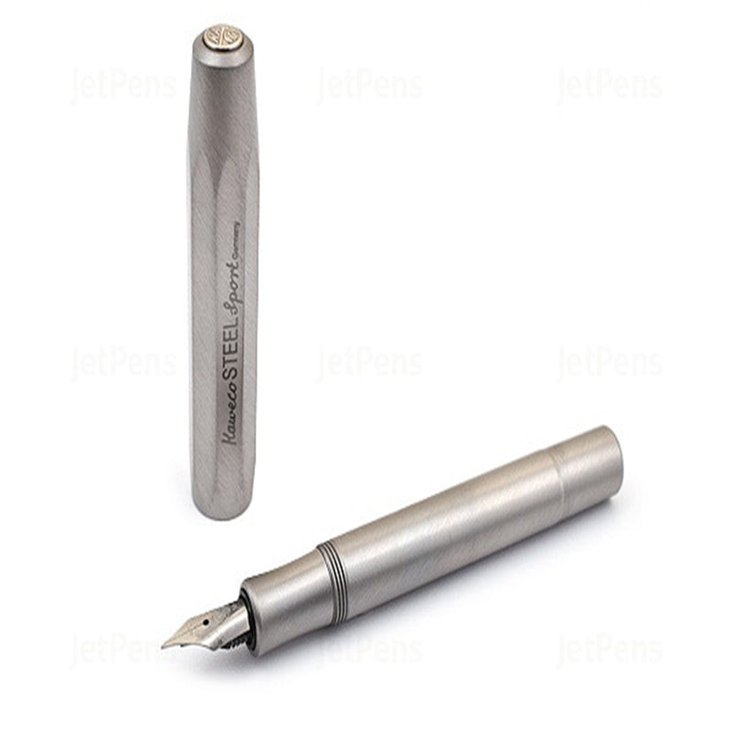 Kaweco Sport Steel Fountain Pen, stainless steel, M (Medium) Kaweco