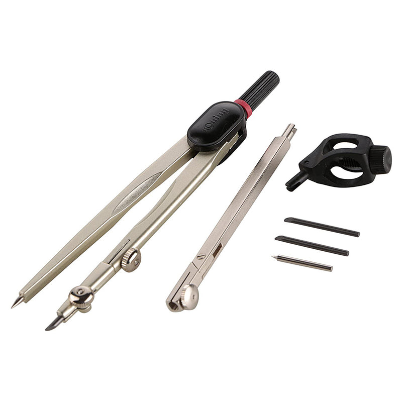 Rotring Compact Universal Compass with Extension Bar and Compass Attachment 480mm Rotring