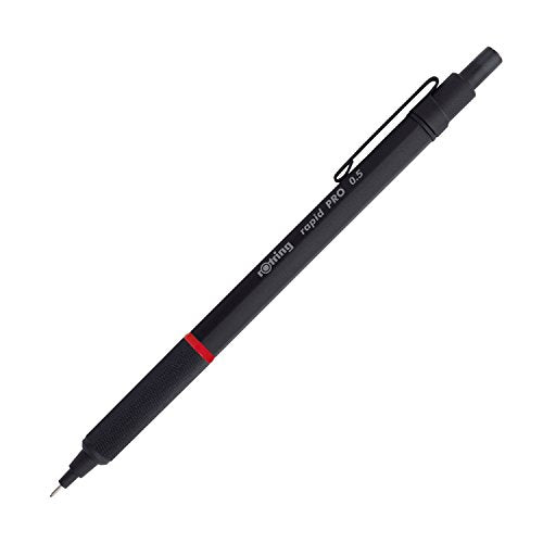 rOtring Rapid PRO Mechanical Pencil, 0.5 mm, Matte Black Rotring