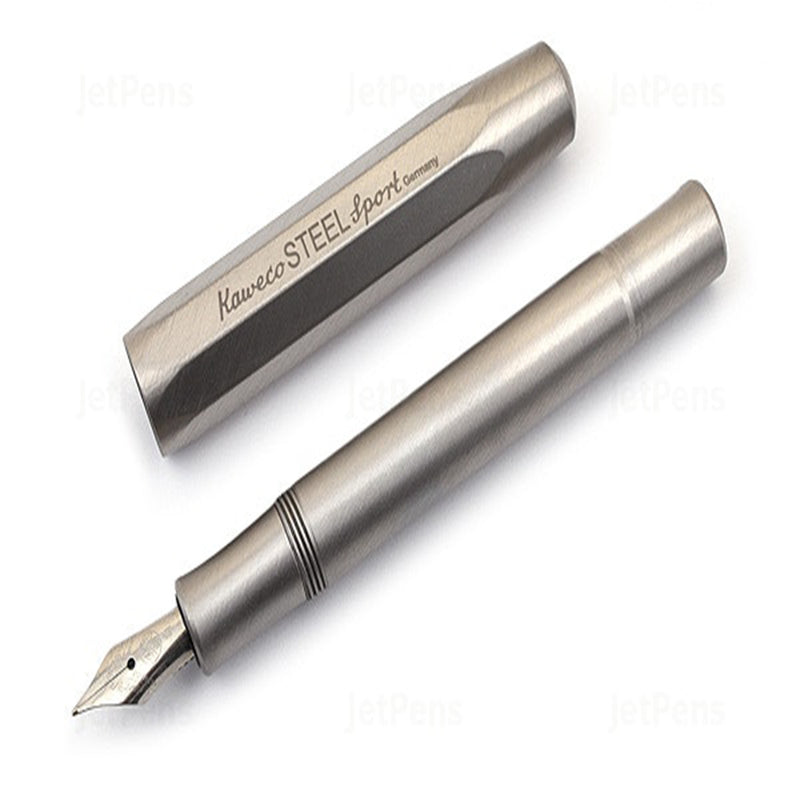 Kaweco Sport Steel Fountain Pen, stainless steel, M (Medium) Kaweco