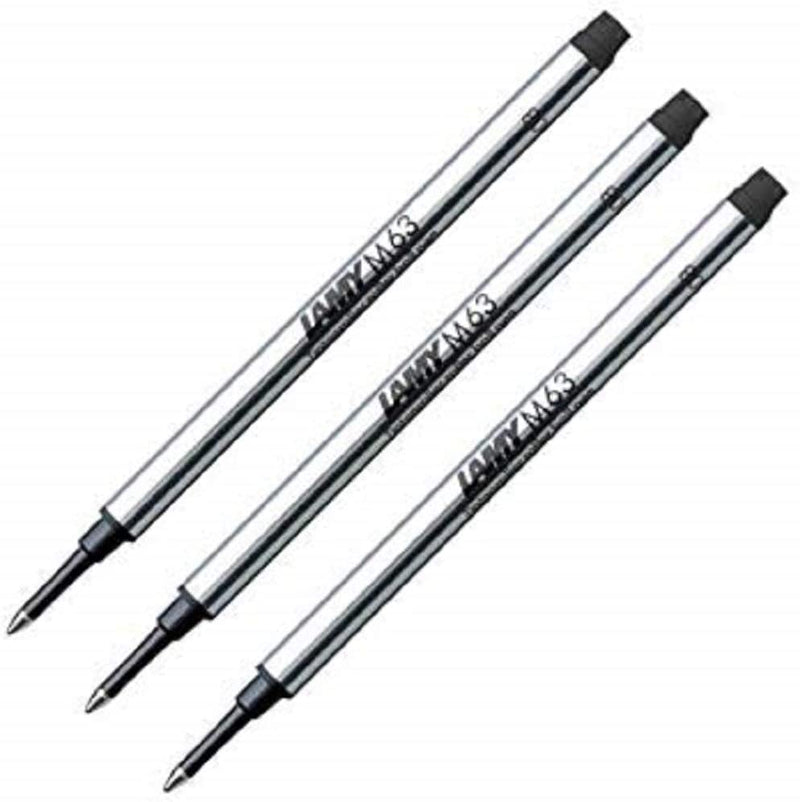 Lamy M63 Rollerball Refill BLACK x 3 (DB18559) LAMY