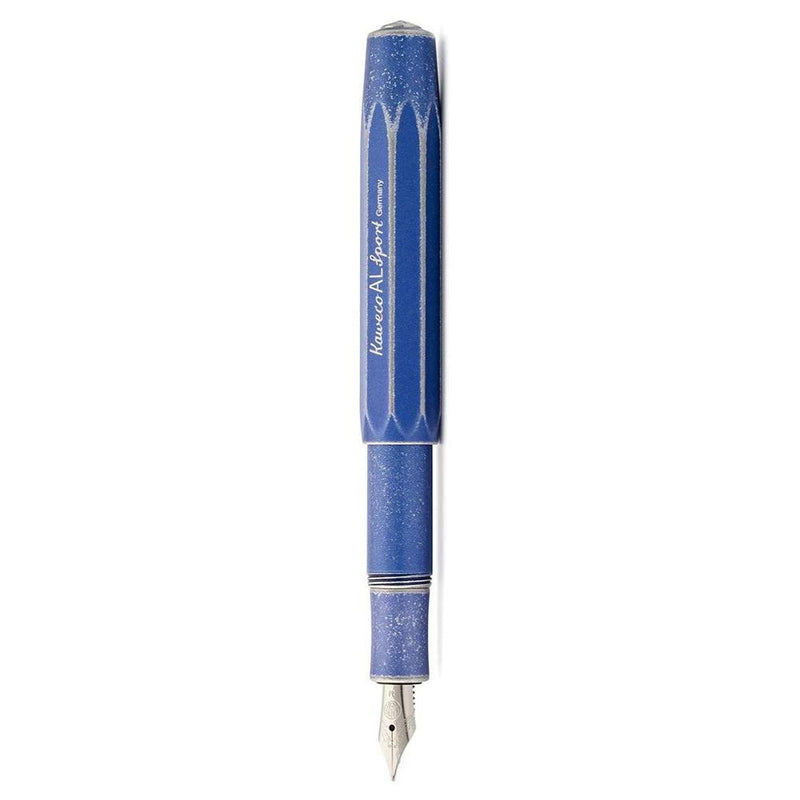 Kaweco AL-Sport Stonewashed Fountain Pen blue, M Nib (Medium) Kaweco