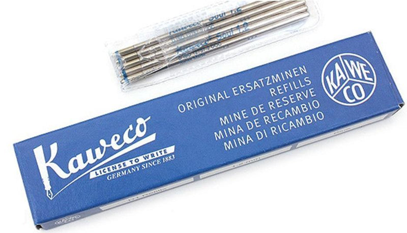 5 Kaweco Ballpoint Pen Refills D1 blue B (1.2) Kaweco