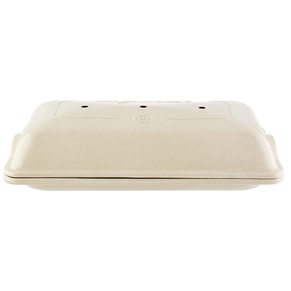 Emile Henry Baguette Baker, 15.4" x 9.4" x 4", Linen Emile Henry
