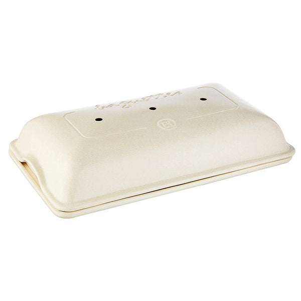 Emile Henry Baguette Baker, 15.4" x 9.4" x 4", Linen Emile Henry