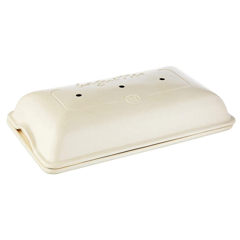 Emile Henry Baguette Baker, 15.4" x 9.4" x 4", Linen Emile Henry