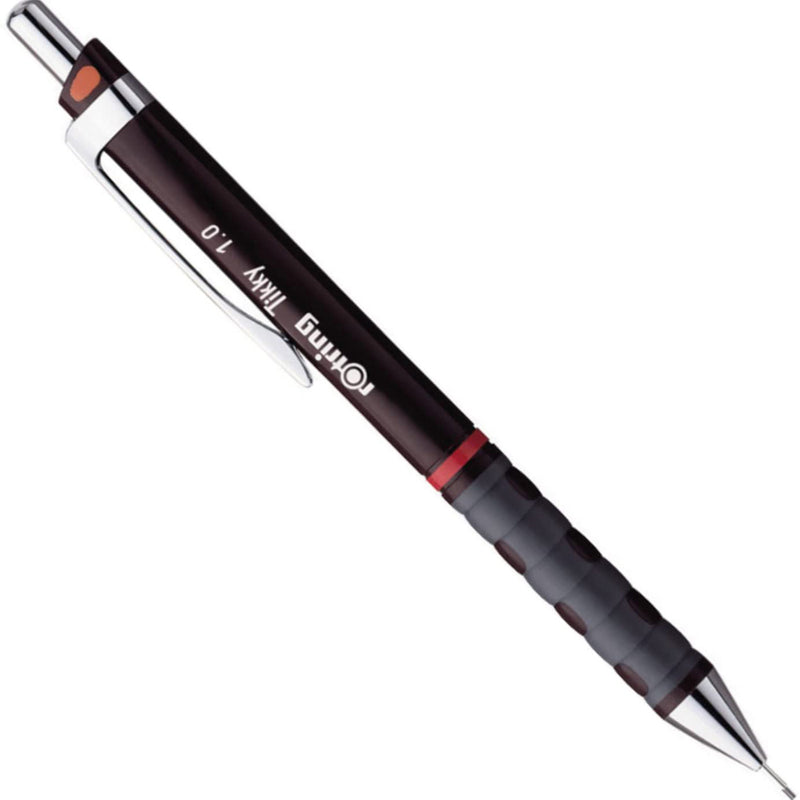 rOtring Tikky Mechanical Pencil, 1.0 mm, Burgundy (1904693) Rotring