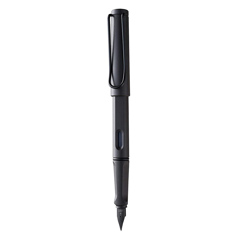 LAMY Safari Fountain Pen in Matt Black Umbra - Medium Nib Size Lamy