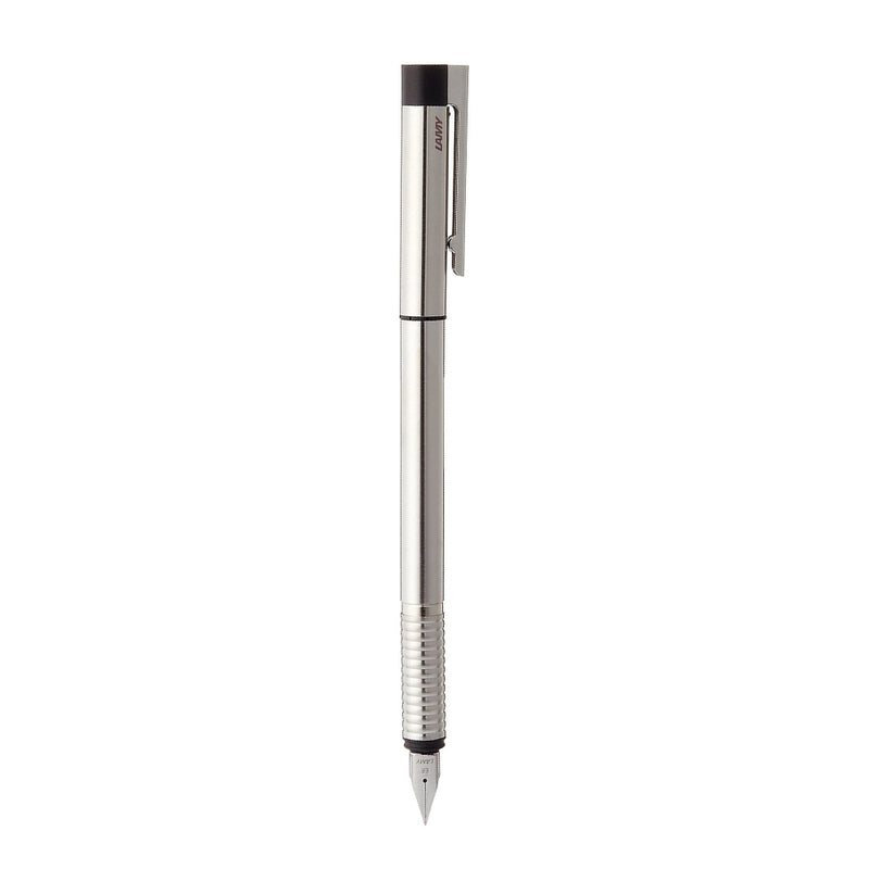 LAMY Logo Fountain Pen Medium Stainless Steel (L05M) LAMY