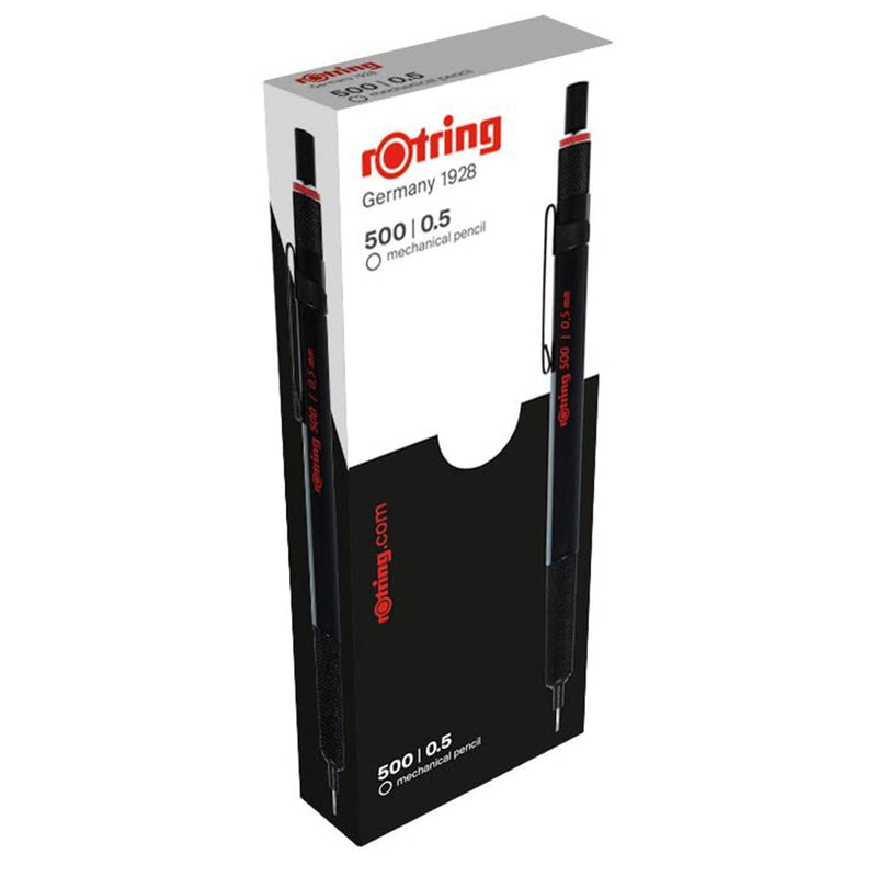 Rotring 500 0.5mm Mechanical Pencil, Black (502505N) (1904725) Rotring