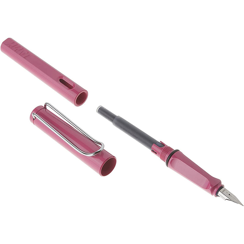 LAMY Safari Fountain Pen Pink Fine Nib (L13PKF) LAMY