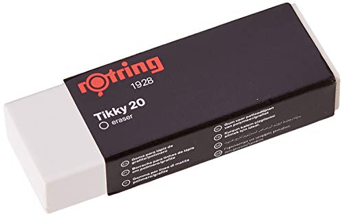Rotring S0195831 Tikky 20, Polyvinylchloride Eraser, 22 x 13 x 66 mm Rotring
