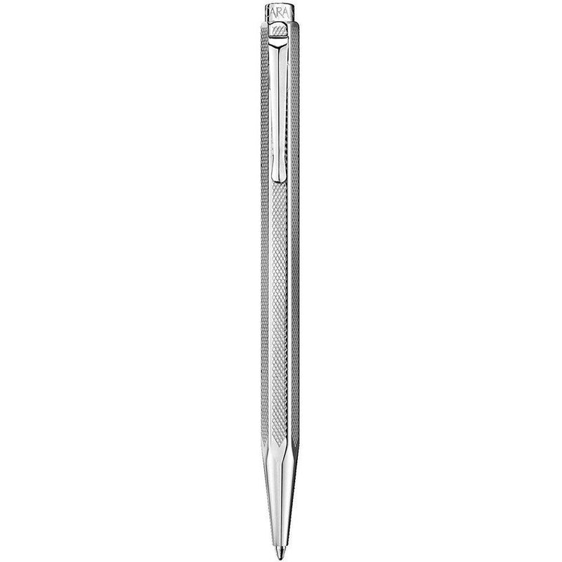 Caran D' Ache Retro Ecridor Rhodium Ballpoint Pen, Silver (0890.487) Caran D'ache