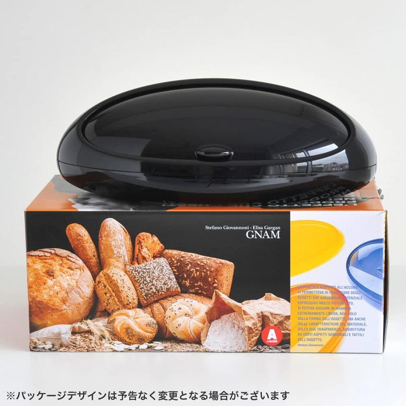 Alessi, Black Gnam Bread Bin Alessi