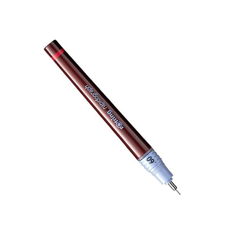 Rotring Rapidograph Pen - 0.6 mm - Black Ink Rotring