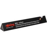 rOtring 1900183 800+ Mechanical Pencil and Touchscreen Stylus, 0.5 mm, Silver Barrel Rotring