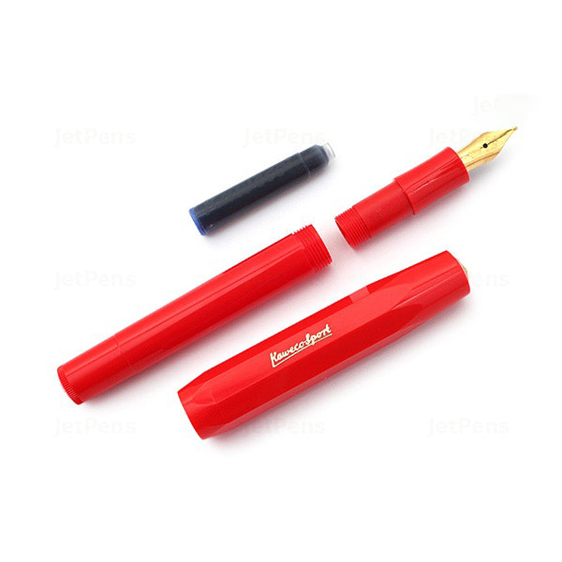 Kaweco Sport Classic Fountain Pen Red EF (extra fine) Kaweco