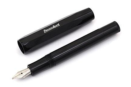 Kaweco SKYLINE Sport Fountain Pen Black, Medium Nib Kaweco