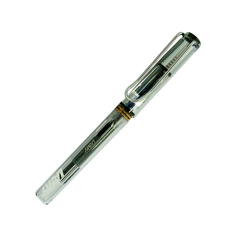 Lamy Safari Vista Fountain Pen - Demonstrator Clear, Extra-Fine Nib L12EF LAMY