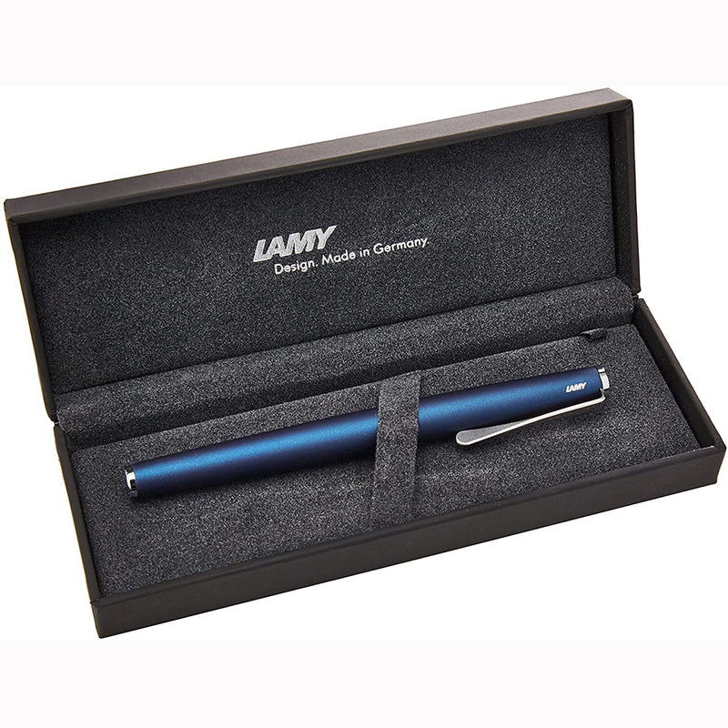 LAMY Studio Fountain Pen, Imperial Blue, Fine Nib (L67IBF) LAMY