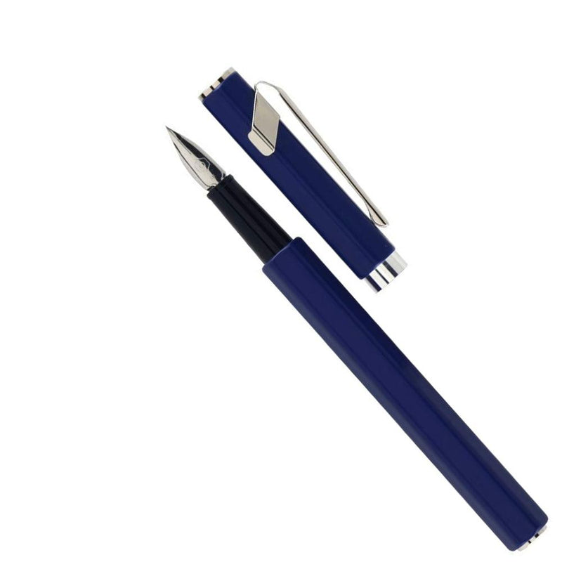 Caran d'Ache 849 Metal Fountain Pen - Blue EF Caran d'Ache