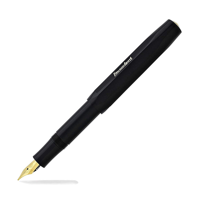 Kaweco Sport Classic Fountain Pen Black M (Medium Nib) Kaweco