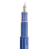 Kaweco AL-Sport Stonewashed Fountain Pen blue, M Nib (Medium) Kaweco