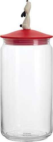 Alessi AMMI21 B Lula' Jar Container, Black, Black Alessi