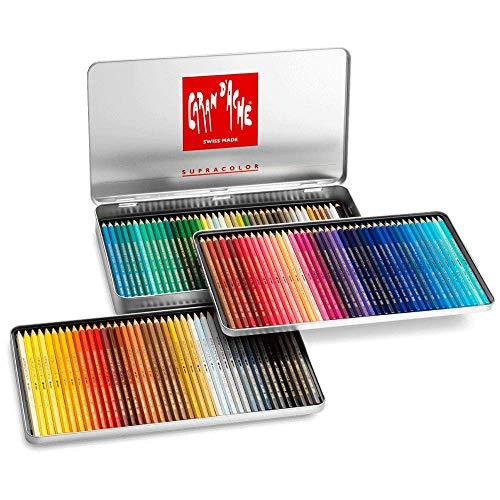 Caran D'ache Supracolor Pencil Set, 120/Tin (J3888420) Caran d'Ache