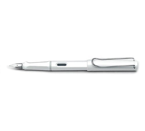 Lamy Safari White Fountain Pen - Fine Nib L19-WE-F LAMY