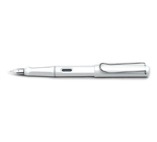 Lamy Safari White Fountain Pen - Fine Nib L19-WE-F LAMY