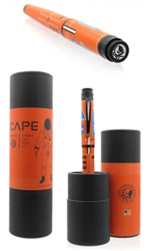 Retro 1951 Tornado Fountain Pen, Escape, M Nib - Includes 2 Black Ink cartridges and Ink Converter (VRF-2174-M) Retro 51